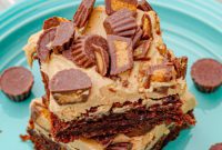 Decadent Reese’s Peanut Butter Brownies