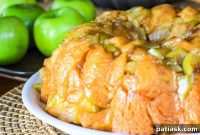 Effortless Caramel Apple Monkey Bread