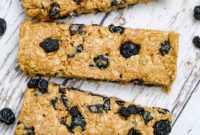 Homemade Fruit Granola Bars