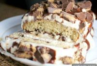 Decadent Peanut Butter Cup Chocolate Loaf Cake