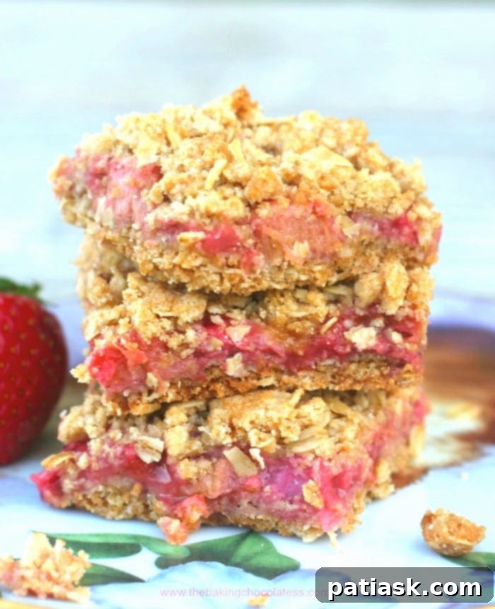 Rustic Strawberry Rhubarb Oat Squares 1 featured 14737