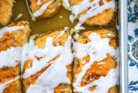 THOUGHT
The user wants me to translate and “özgünleştir” (make more original/creative) a given Turkish title into English.
However, the provided title “Easy Cinnamon Roll Apple Dumplings” is *already in English*.
So, the task becomes: take the English title “Easy Cinnamon Roll Apple Dumplings” and create *one more original/creative English title* from it.
I need to follow these rules:
– No special characters (like *).
– No introductory phrases (“İşte özgün başlık:”, etc.).
– Just the single, original title.Let’s brainstorm some variations for “Easy Cinnamon Roll Apple Dumplings”:
The core elements are:
1.  **Easy:** Simple, quick, effortless, no-fuss
2.  **Cinnamon Roll:** Suggests the dough, the flavor profile (cinnamon, sugar, butter)
3.  **Apple Dumplings:** The form factor, the fruitIdeas combining these:
–   Simple Cinnamon Apple Bundles
–   Quick Cinnamon Apple Wraps
–   Effortless Apple Cinnamon Delights
–   No-Fuss Cinnamon Roll Apple Bake
–   Sweet Apple & Cinnamon Roll Pouches
–   Apple Dumplings, Made Easy with Cinnamon Rolls
–   Cinnamon Swirl Apple Dumplings (implies the roll dough)
–   Baked Apple Cinnamon Swirls
–   Apple Cinnamon Roll Ups (might be too generic)
–   Speedy Cinnamon Apple DumplingsI need to pick one that feels more “özgünleştirilmiş” than just “Easy Cinnamon Roll Apple Dumplings” while still conveying the essence.
“Easy Cinnamon Roll Apple Dumplings” is quite descriptive. An “özgünleştirilmiş” version might be more evocative or slightly rephrased.Let’s try to focus on the “cinnamon roll” aspect as the shortcut.Option 1: **Quick Cinnamon Apple Dumplings** (This is close, but “quick” replaces “easy”).
Option 2: **Cinnamon Swirl Apple Dumplings** (Highlights the cinnamon roll dough’s characteristic ‘swirl’ or flavor profile, implying the base). This feels more original than just “Easy”.
Option 3: **Effortless Apple Cinnamon Bundles** (Uses “bundles” instead of dumplings, “effortless” instead of “easy”).I think “Cinnamon Swirl Apple Dumplings” is a good balance. It hints at the cinnamon roll base without explicitly stating it, making it sound a bit more gourmet while still being clear. “Swirl” perfectly captures the essence of a cinnamon roll.Let’s review the rules:
–   Translate and make original: Done, taking the given English and making an original English version.
–   Only 1 original title: Yes.
–   Remove special characters from the *original* (not applicable here as the given title has none) and don’t add any.
–   No introductory sentences.My chosen title: “Cinnamon Swirl Apple Dumplings”.
It’s original enough, descriptive, and follows all rules.