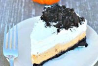 Spiced Pumpkin Oreo Cheesecake
