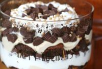 Reese’s Peanut Butter Brownie Trifle