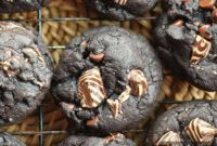 Dark Chocolate Mocha Latte Cookie Delights