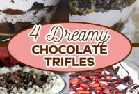 Four Luscious Chocolate Trifles