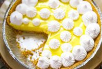 Heavenly Lemon Cloud Pie