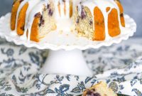 Zesty Lemon Blueberry Bundt Cake