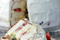 Pillowy Angel Food Cake Crowned with Berries
