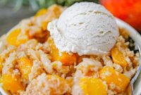 Effortless Peach Bake