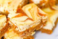 Effortless Pumpkin Cheesecake Bars