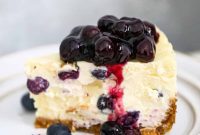 Irresistible Blueberry Cheesecake Perfection