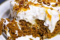 Carrot Cake Delight with Creamy Pockets