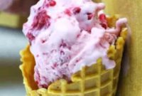 Quick Creamy Fresh Fruit Ice Cream