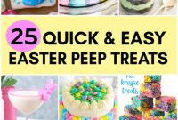 25 Adorable Easter Peep Desserts: Simple Recipes