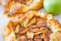 Golden Caramel Apple Galette