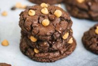 Decadent Double Chocolate Peanut Butter Cookies