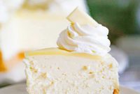 Decadent No-Bake White Chocolate Cheesecake