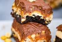 Sinful Snickers Brownies