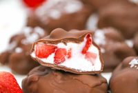 Frozen Strawberry Yogurt Gems