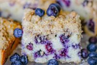 Blueberry Streusel Coffee Cake