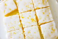 Zesty Lemon Fudge Brownies