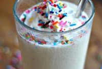 Confetti Cake Protein Shake