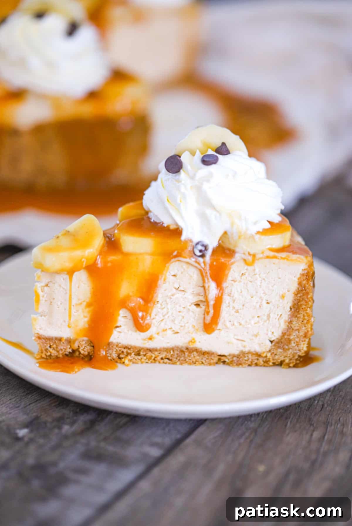 Luscious No-Bake Banoffee Peanut Butter Cheesecake 1 featured 227851