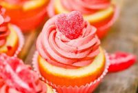 Sweetheart Strawberry Cupcakes