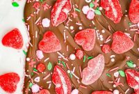 Sweetheart Chocolate Bark Delight