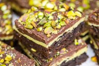 Pistachio Dream Brownies