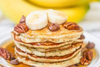 Sweet Banana Chocolate Chip Cloud Cakes