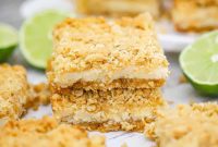 Tropical Zest Oat Crumble Bars