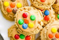 Candy-Filled Peanut Butter Cookies