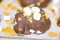 Frozen S’mores Yogurt Bites