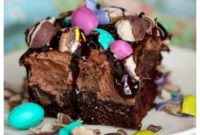 Ultimate Malted Peanut Butter Chocolate Poke Cake