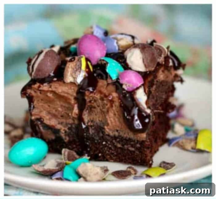 Ultimate Malted Peanut Butter Chocolate Poke Cake 1 featured 23949