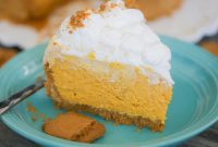 Autumn Spiced Pumpkin Biscoff Cheesecake