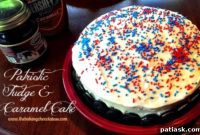 Star-Spangled Fudge Caramel Delight