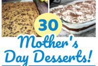 30 Mother’s Day Desserts for Mom