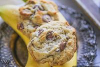 Luscious Banana Milk Chocolate Chip Cookies