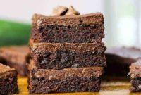 Decadent Chocolate Zucchini Brownies
