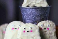 Spooky Ghost Rice Krispie Treats