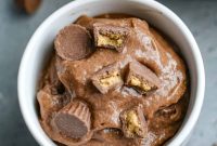 Guilt-Free Reese’s Peanut Butter Cup Ice Cream
