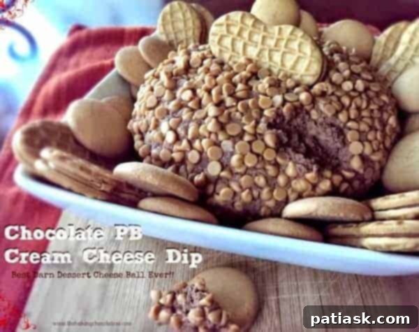 Decadent Chocolate Peanut Butter Dip 1 featured 3049