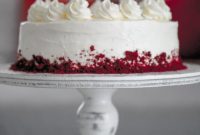 Decadent American Beauty Red Velvet Cake