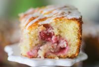 Tangy Sour Cherry Cobbler Coffee Cake