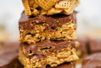 Chewy Chocolate Peanut Butter Bars