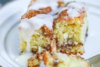 Apple Cinnamon Swirl Coffee Cake