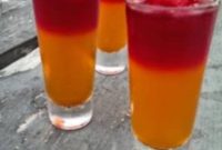 Flip-Flop Tequila Sunrise Jello Shots